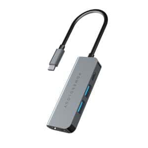 Powerology 4 in 1 USB C Hub with HDMI USB 3