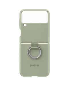 کاور موبایل سامسونگ Silicone Cover With Ring Samsung Galaxy Z Flip 3 5G